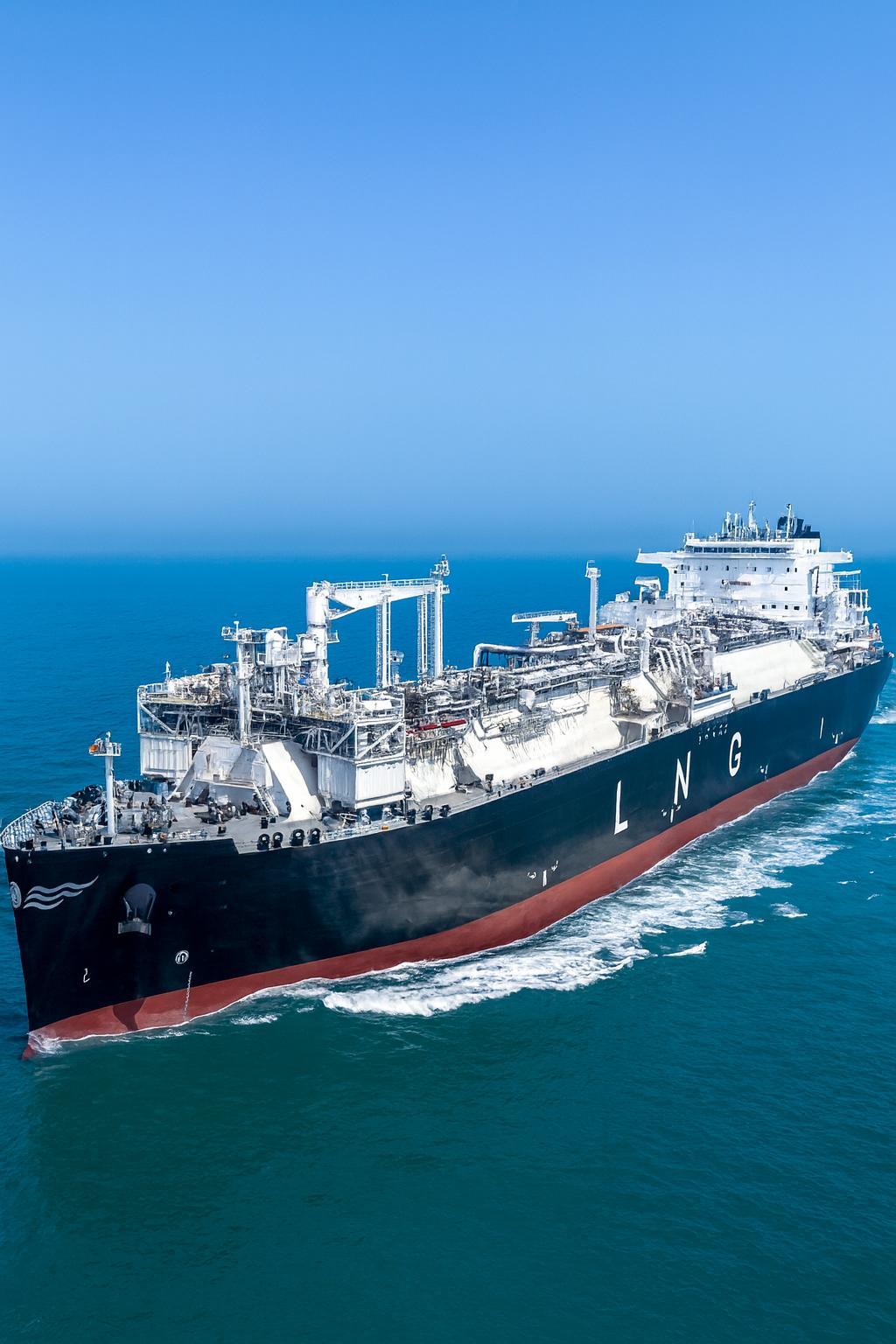 LNG vessel at sea — Solaris Marine