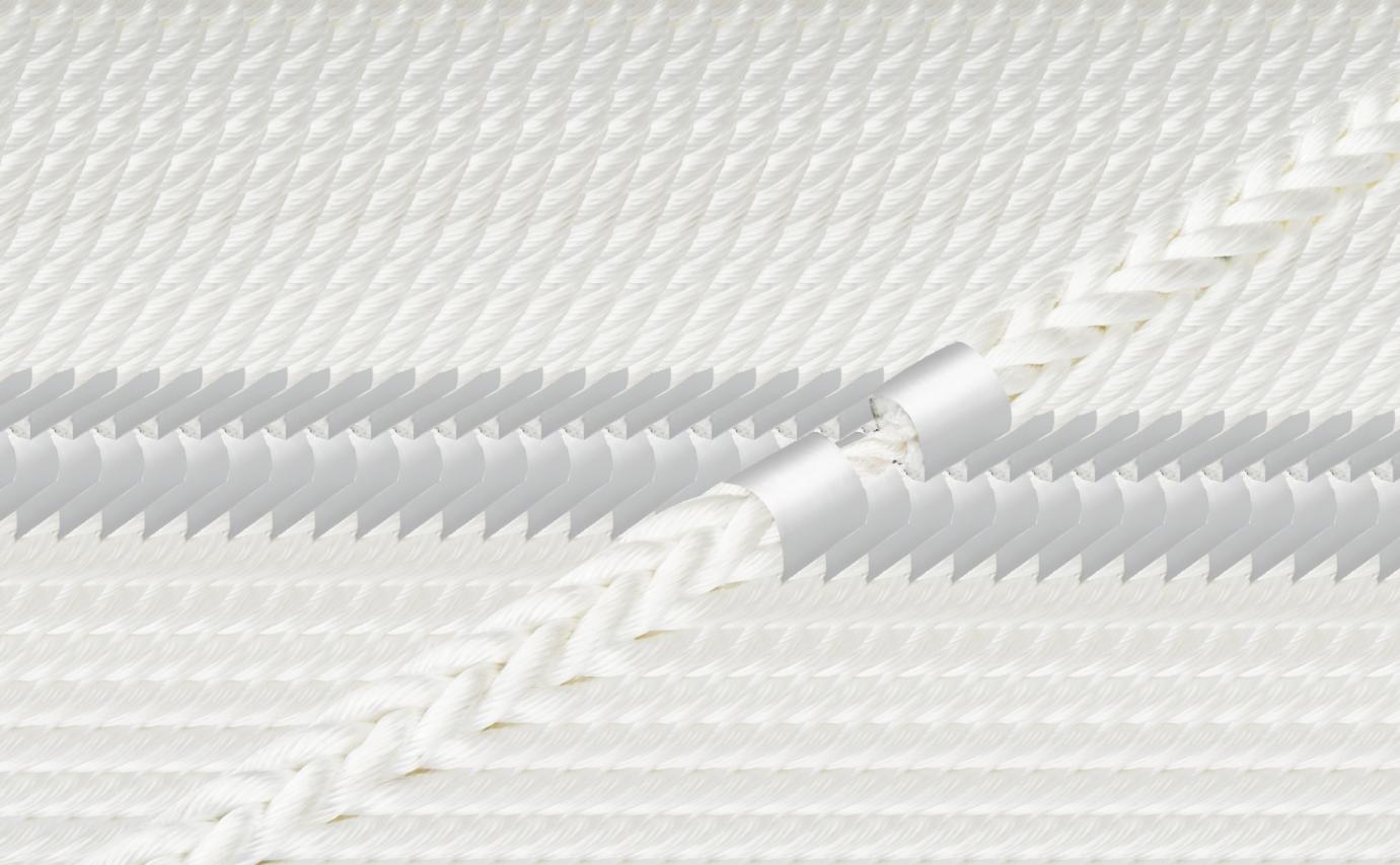 POWERNEEMA jacketed white closeup